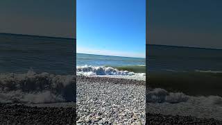 Чёрное море онлайн /26.02.2024/ Сочи/#travel #sea #winter #nature #video #february #sochi #сочи