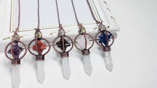 Merkaba Pendulum Crystal Pendulums