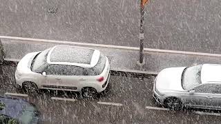 Milano imbiancata in 5 minuti