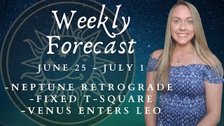 Saturn square Uranus T Square to Mars😮 & Neptune Retrograde | Weekly Astrology Forecast All 12 Signs