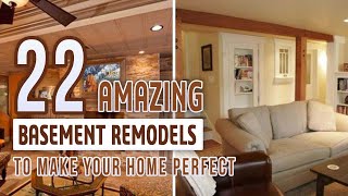 22 Amazing Basement Remodels To Make Your Home Perfect