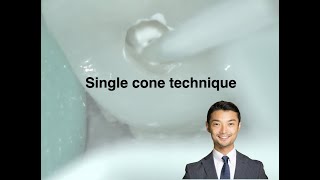 Single cone technique (シングルコーンテクニック）