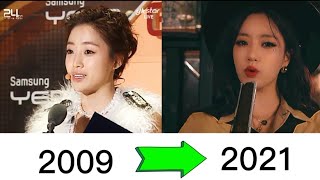 Eunjung 정은(T-ARA) 2009 to 2021#tara#티아라#정은#eunjung#qri#hyomin#jiyeon