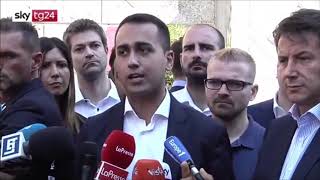 Di Maio: questo è un Governo che garantirà sempre il rispetto delle regole.