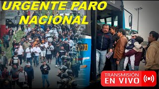 🔴EN VIVO PARO NACIONAL DE TRANSPORTISTAS EN PERU: LA REALIDAD DE LAS CALLES  EN LIMA Y CALLO