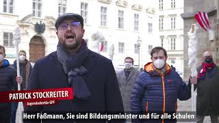 ÖGJ - Demo Lehrlinge 22.01.21