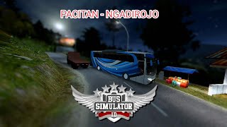 VLOG BUSSID.       melewati jalur extrim Ngadirojo