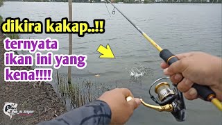 Mancing casting kakap salah target||ultralight casting