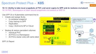 IBM Spectrum Protect Plus 10.1.6 - K8S install - Demo