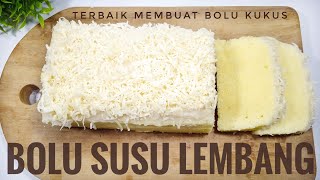 CARA BUAT BOLU SUSU LEMBANG | Modal 2 telur jadi bolu seenak ini  !!!