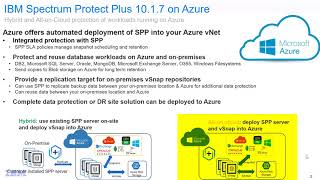 IBM Spectrum Protect Plus on Azure Marketplace - Demo