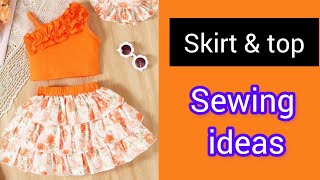 baby skirt with top design#skirt #babyskirt #skirttop #fashion