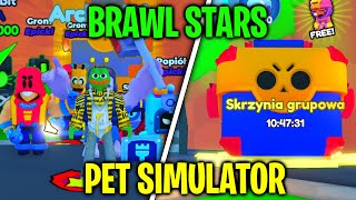 DARMOWY EXCLUSIVE PET w BRAWL STARS PET SIMULATOR • ROBLOX