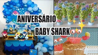 FESTA DE ANIVERSÁRIO BABY SHARK 🦈🐟🦀 | IDEIAS |