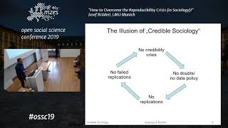 OSSC19: Josef Brüderl, Per Engzell | Debating Open Science