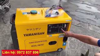 Máy Phát Điện 5Kw Chạy Dầu Yamanisan Giá 19Tr - Liên hệ 0972837896