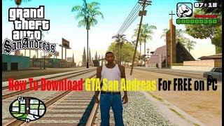 How To Download GTA San Andreas For FREE on PC! 2020