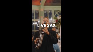 live sax during wedding day - luxury sax