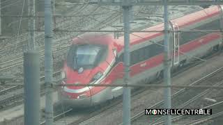 E464 ETR500 ETR400 arrivi e partenze alla stazione di Padova