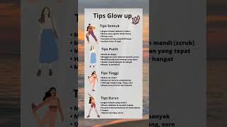 Tips supaya glow up#motivasi #motivation #shorts