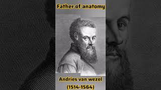 ANATOMIST|FATHER OF ANATOMY|andrias vesalius(andrias van wezel)