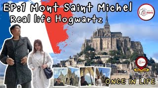 EP1 : Go and take photos at the island in the middle of the water, "Mont Saint Michel" [ENG SUB]