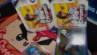 TOPS CHROME PINK BLASTER BOXES QUICK RIP LETS SEE WHAT WE GET!!!