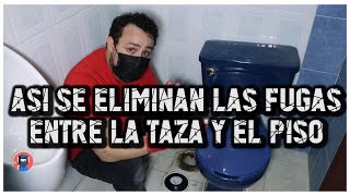 Cambio de cuello de cera para taza de baño - El Maestre