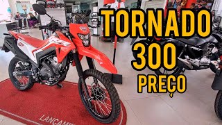 NOVA XR 300 TORNADO 2025 PREÇO  MOTO ZEMA DIVINOPOLIS