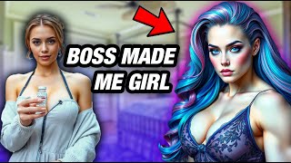 Jamie to Julia - My Boss's Halloween Challenge l Crossdressing Stories #mtf