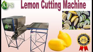 नींबू काटने की मशीन  // Industrial Lemon Cutting machine