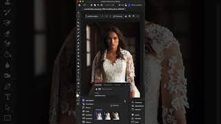 Photoshop Magic: From Casual Dress to Bridal Elegance