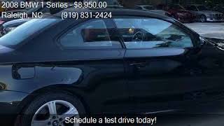 2008 BMW 1 Series 135i 2dr Coupe for sale in Raleigh, NC 276