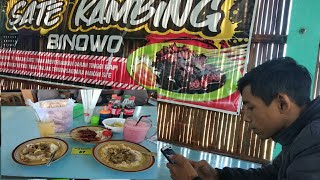 monggo mampir lurr nang SATE KAMBING BINOWO jamin mantabb pokoke