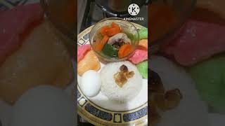 menu sederhana nasi putih sayur sop#shorts