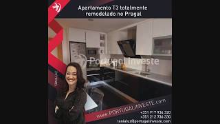 Apartamento T3 Totalmente Remodelado no Pragal - Almada