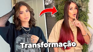 FIZ UMA TRANSFORMAÇÃO NO CABELO!!