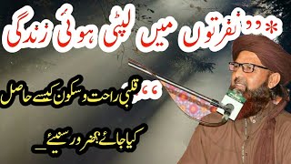 *’’ نفرتوں میں لپٹی ہوئی زندگی ‘‘*

               قلبی راحت و سکون کیسے حاصل کیا جائے ؟ ضرور سنیئے_