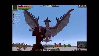 vs Rathalos (Minecraft : Epic Fight Mod / Monster Hunter legacy + Monster Hunter Datapack)