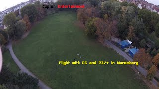 Flight with DJI Phantom 2 Vision Plus and Phantom 3 Professional in Nuremberg | Copter Entertainment