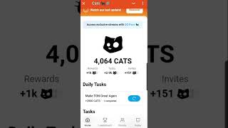 Airdrop Telegram CATS . Link na descrição.