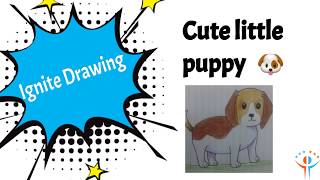 Cute Little Puppy - Step by Step drawing