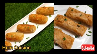 Potato and Chicken Minced Roll | 2 Types Of Rolls | Ramadan Special Recipe