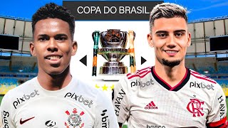 FIFA23 - 🔴 EXPULSÃO E PENALTI POLEMICO! JOGO DA VOLTA - COPA DO BRASIL - Modo Carreira