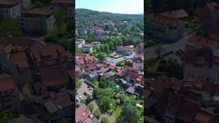 Drohne video . Wernigerode, Germany