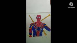 Spiderman drawing.