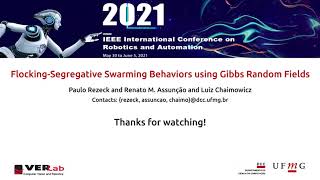 [ICRA2021] Flocking-Segregative Swarming Behaviors using Gibbs Random Fields