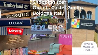 Outlet village in Castle Guelfo 2023 Italy|Castel Guelfo di Bologna,Italia |Lintd chocolato 2023