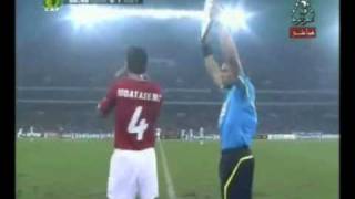 حقد الجزائريين للمصريين فى مباراة مصر وغانا 2010