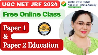 UGC NET Free Online Classes // NOTES and Test Series // UGC NET PAPER 2 EDUCATION by MONISHA MISHRA